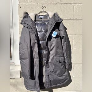 Columbia Women’s Suttle Mountain Long Insulated Jacket | City Grey (XL) NWT